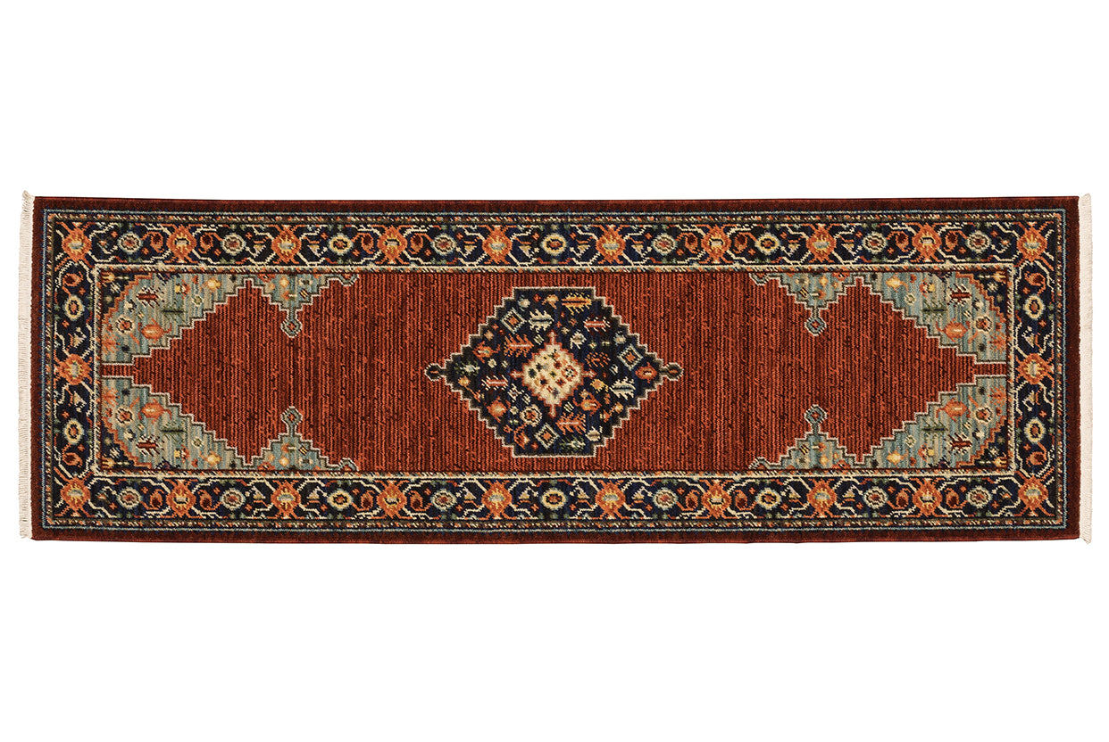 Oriental Weavers Lilihan 5503M Red, Blue