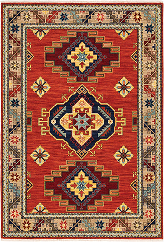 Oriental Weavers Lilihan 5504P Red, Multi