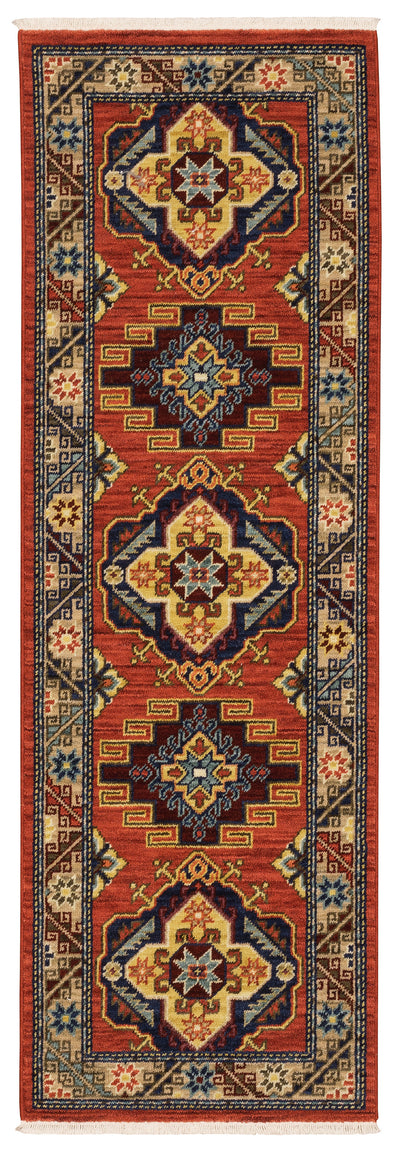 Oriental Weavers Lilihan 5504P Red, Multi