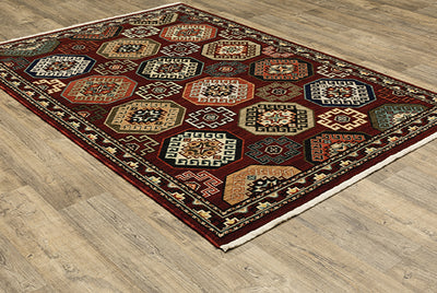 Oriental Weavers Lilihan 091R6 Red, Multi