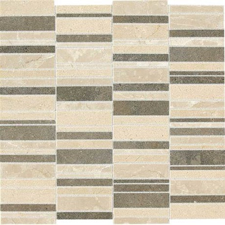 Daltile Marble 3" Random 12" x 12" Natural Stone Mosaic (Clearance)