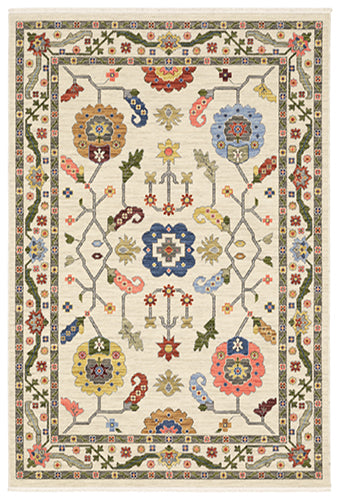 Oriental Weavers Lucca 5506W Ivory, Multi