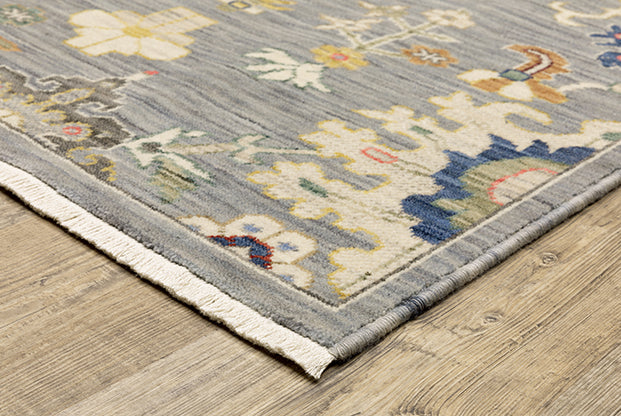 Oriental Weavers Lucca 5507E Grey, Multi