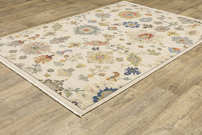 Oriental Weavers Lucca 5507W Ivory, Multi