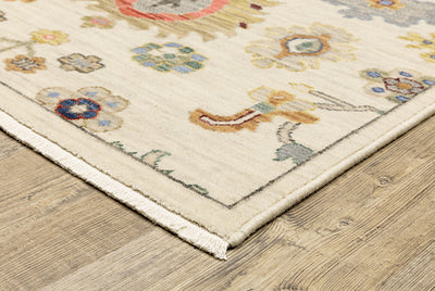 Oriental Weavers Lucca 5507W Ivory, Multi