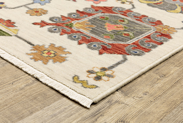 Oriental Weavers Lucca 8111W Ivory, Multi