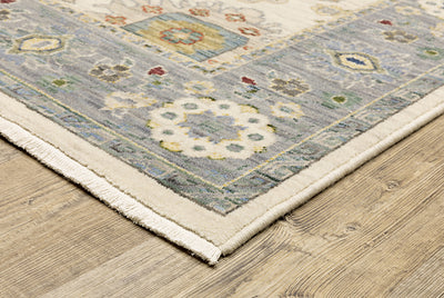 Oriental Weavers Lucca 846H1 Ivory, Blue