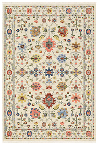 Oriental Weavers Lucca 093W1 Ivory, Multi