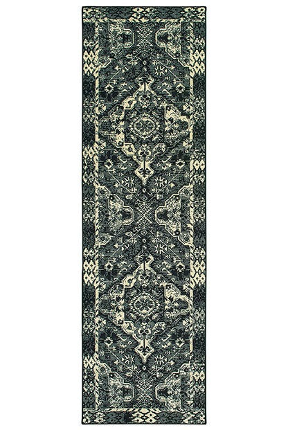 Oriental Weavers Luna 5603K Black, Ivory