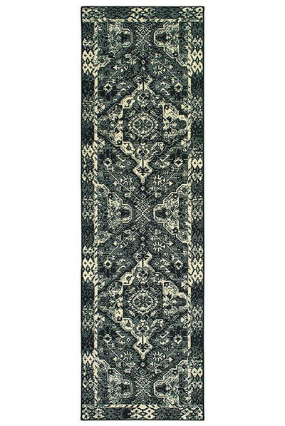 Oriental Weavers Luna 5603K Black, Ivory