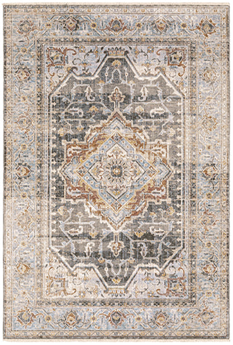 Oriental Weavers Maharaja 1803X Charcoal, Blue