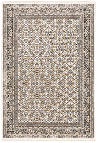 Oriental Weavers Maharaja 2061N Ivory, Charcoal