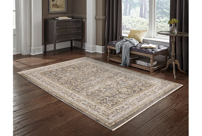 Oriental Weavers Maharaja 040M1 Grey, Gold