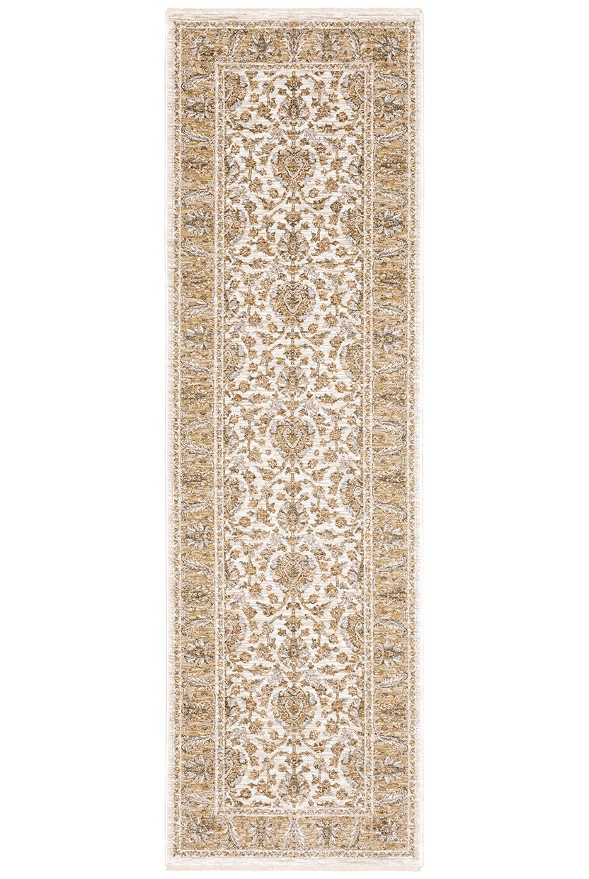 Oriental Weavers Maharaja 5091W Ivory, Gold