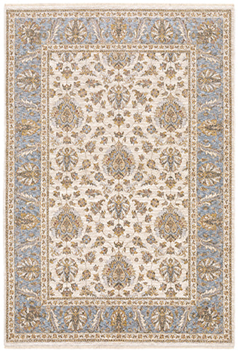 Oriental Weavers Maharaja 5091Z Ivory, Blue