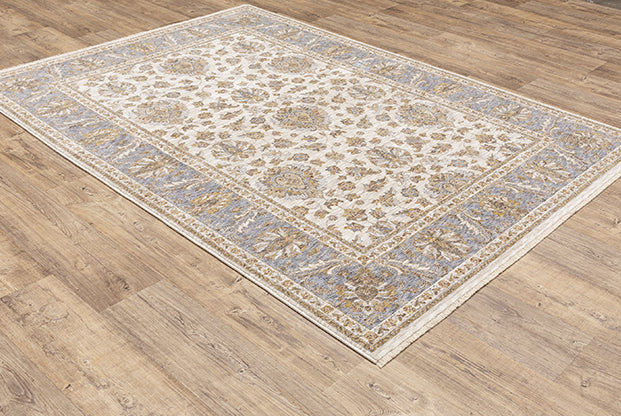 Oriental Weavers Maharaja 5091Z Ivory, Blue