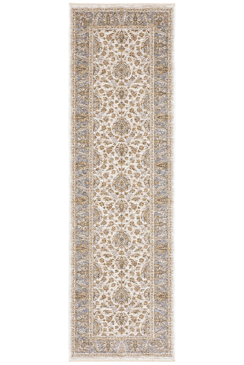 Oriental Weavers Maharaja 5091Z Ivory, Blue