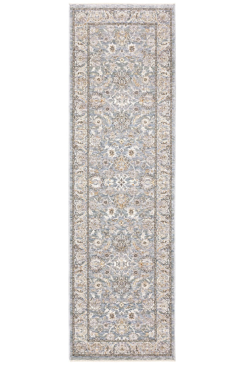 Oriental Weavers Maharaja 070E1 Blue, Ivory