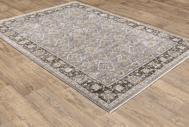 Oriental Weavers Maharaja 091E1 Grey, Blue