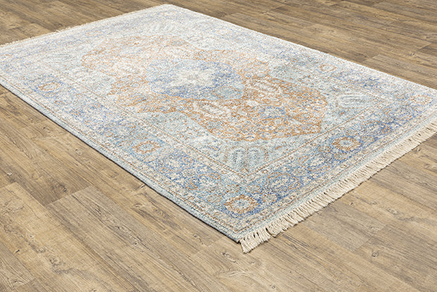 Oriental Weavers Malabar 45301 Blue, Red