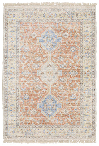 Oriental Weavers Malabar 45305 Orange, Blue