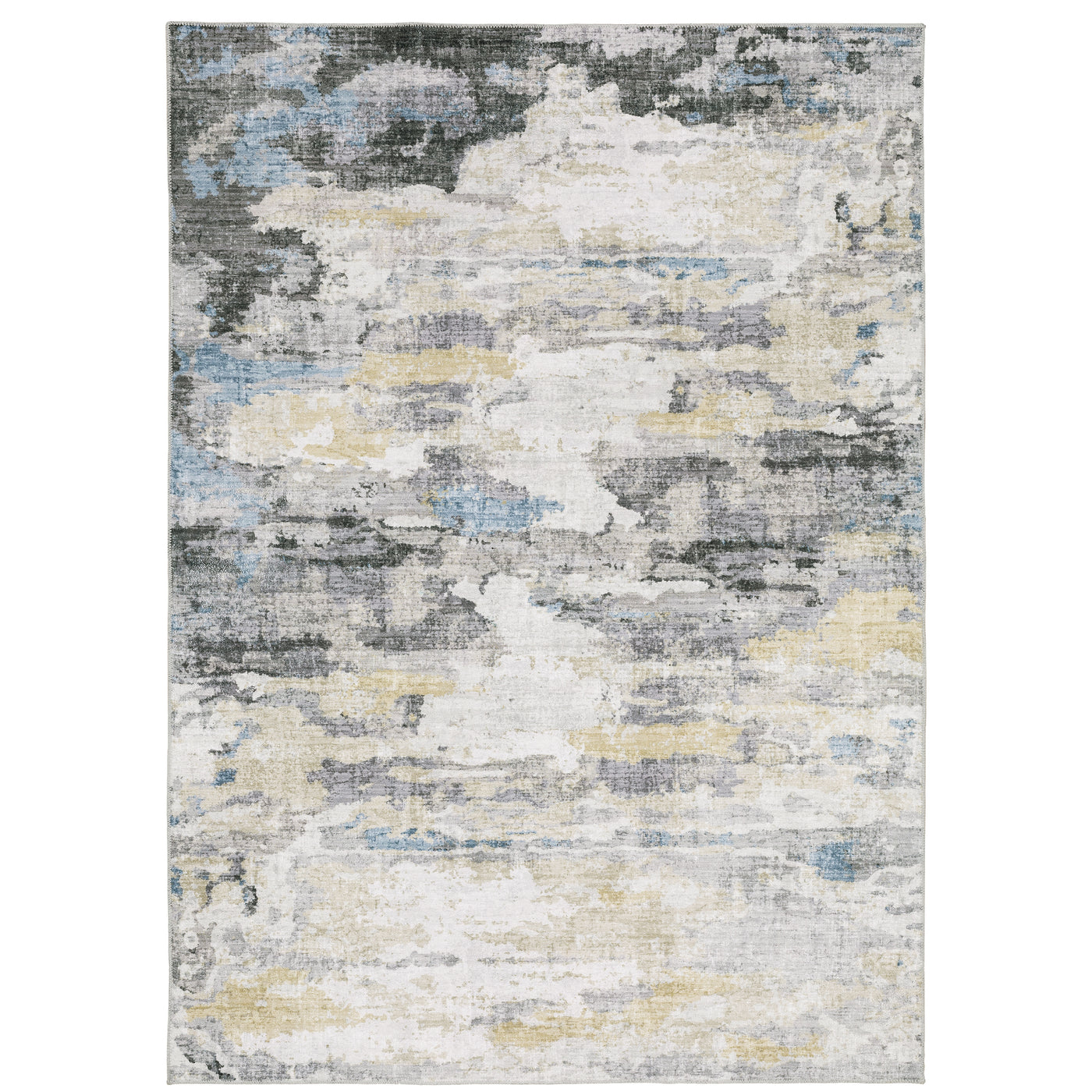 Oriental Weavers Malibu MAL01 Ivory, Grey