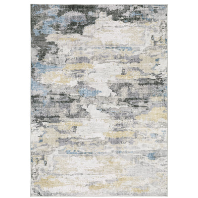 Oriental Weavers Malibu MAL01 Ivory, Grey