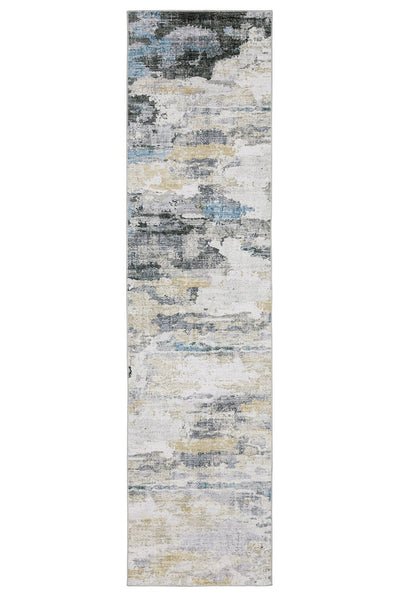 Oriental Weavers Malibu MAL01 Ivory, Grey