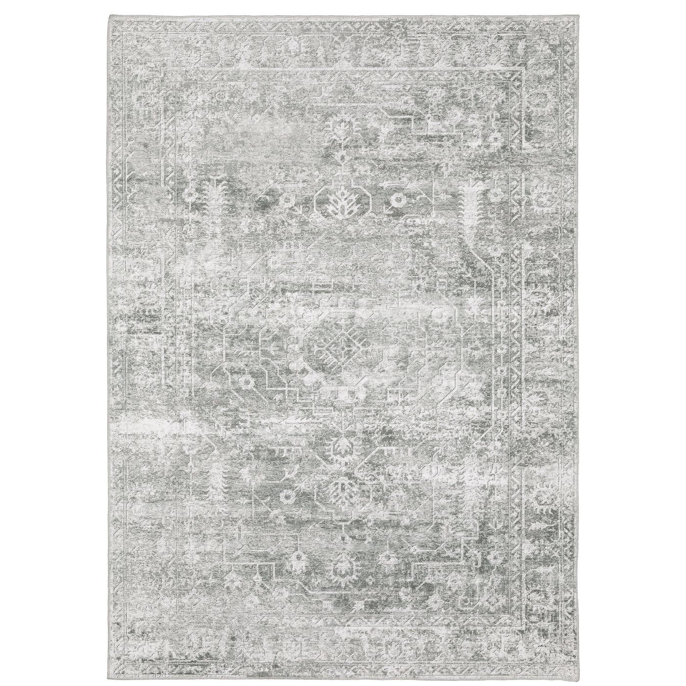 Oriental Weavers Malibu MAL08 Grey, Ivory