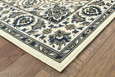 Oriental Weavers Marina 1248W Ivory, Navy