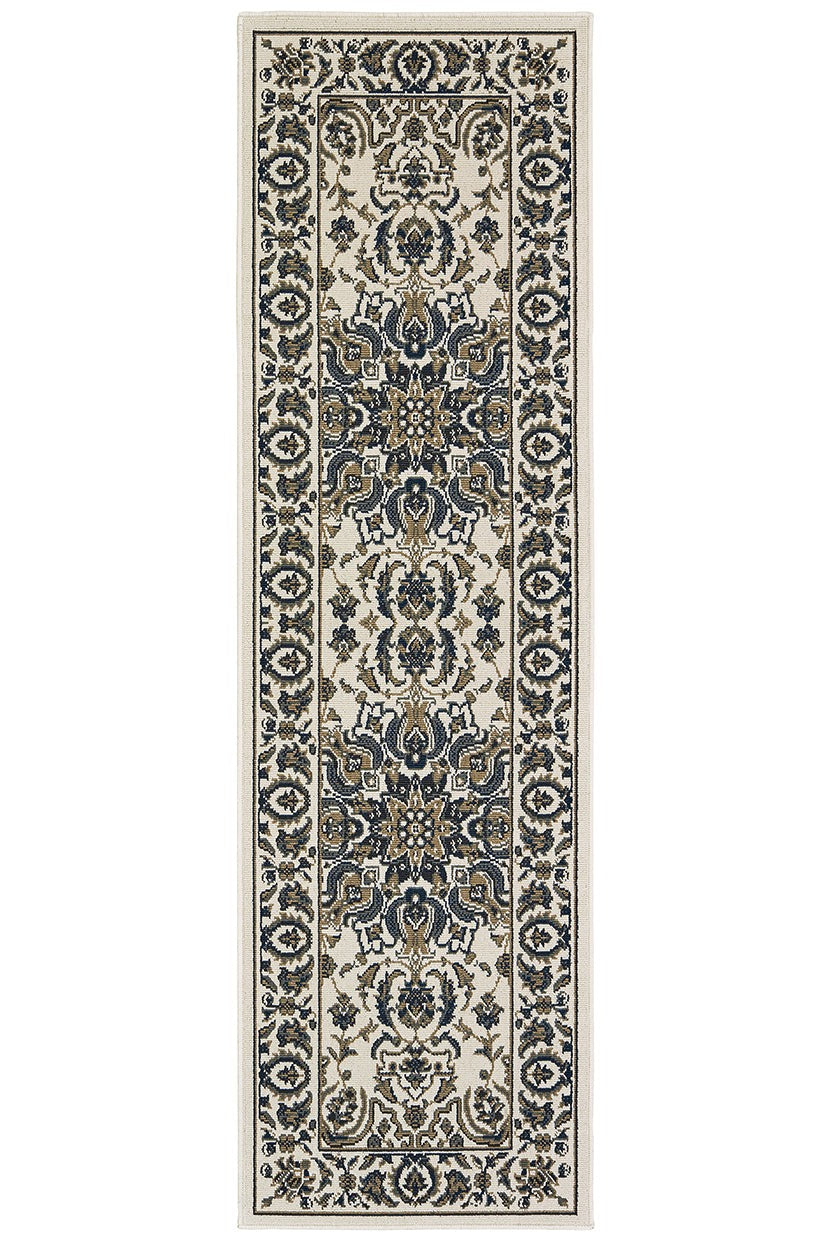 Oriental Weavers Marina 1248W Ivory, Navy