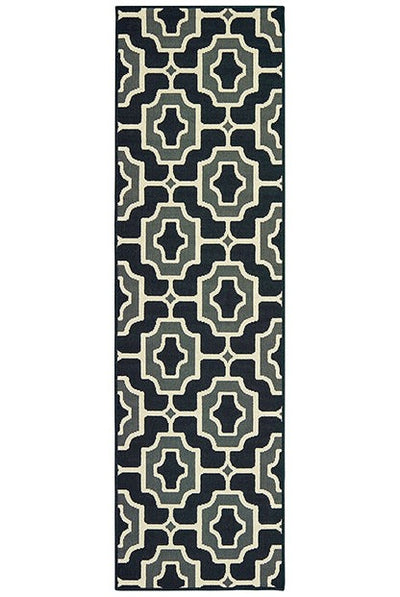 Oriental Weavers Marina 1491Z Black, Grey