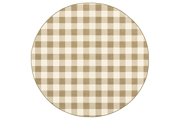 Oriental Weavers Marina 2598I Tan, Ivory