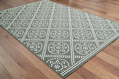 Oriental Weavers Marina 3969L Grey, Ivory