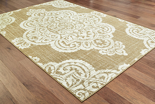 Oriental Weavers Marina 5929J Tan, Ivory