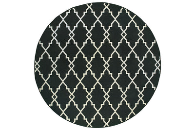 Oriental Weavers Marina 7763K Black, Ivory