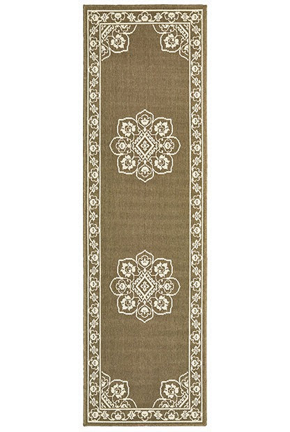 Oriental Weavers Marina 7764J Tan, Ivory