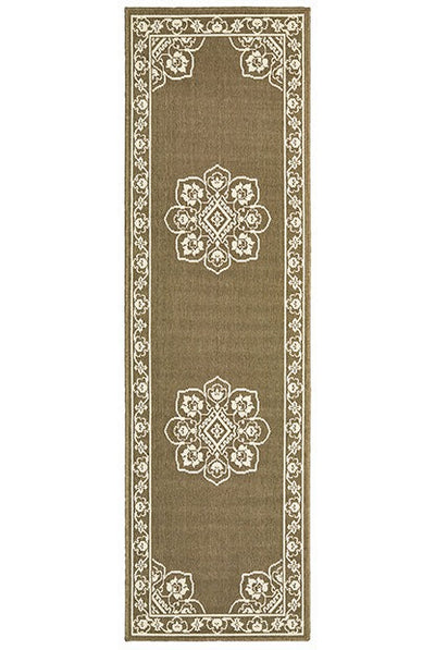 Oriental Weavers Marina 7764J Tan, Ivory