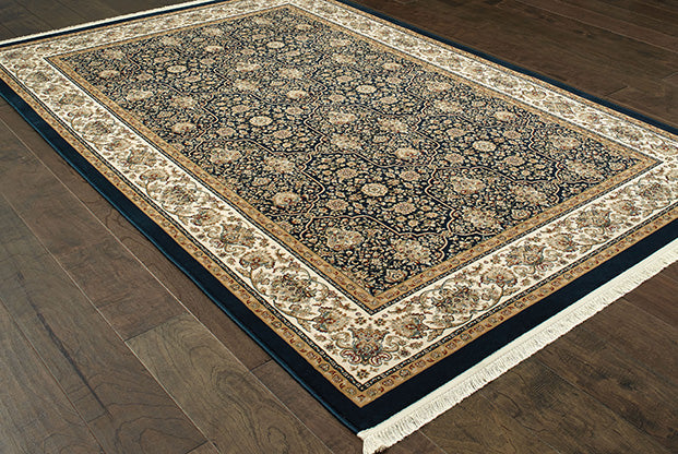 Oriental Weavers Masterpiece 1331B Navy, Ivory