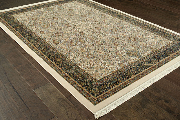 Oriental Weavers Masterpiece 1335I Ivory, Navy