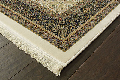 Oriental Weavers Masterpiece 1335I Ivory, Navy