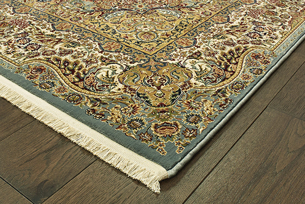 Oriental Weavers Masterpiece 502L2 Blue, Gold