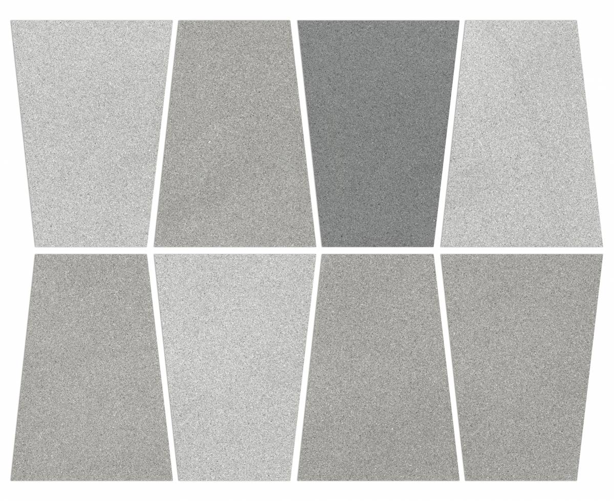 Landmark Ceramics Masterplan Geometric 12" x 12" Porcelain Mosaic