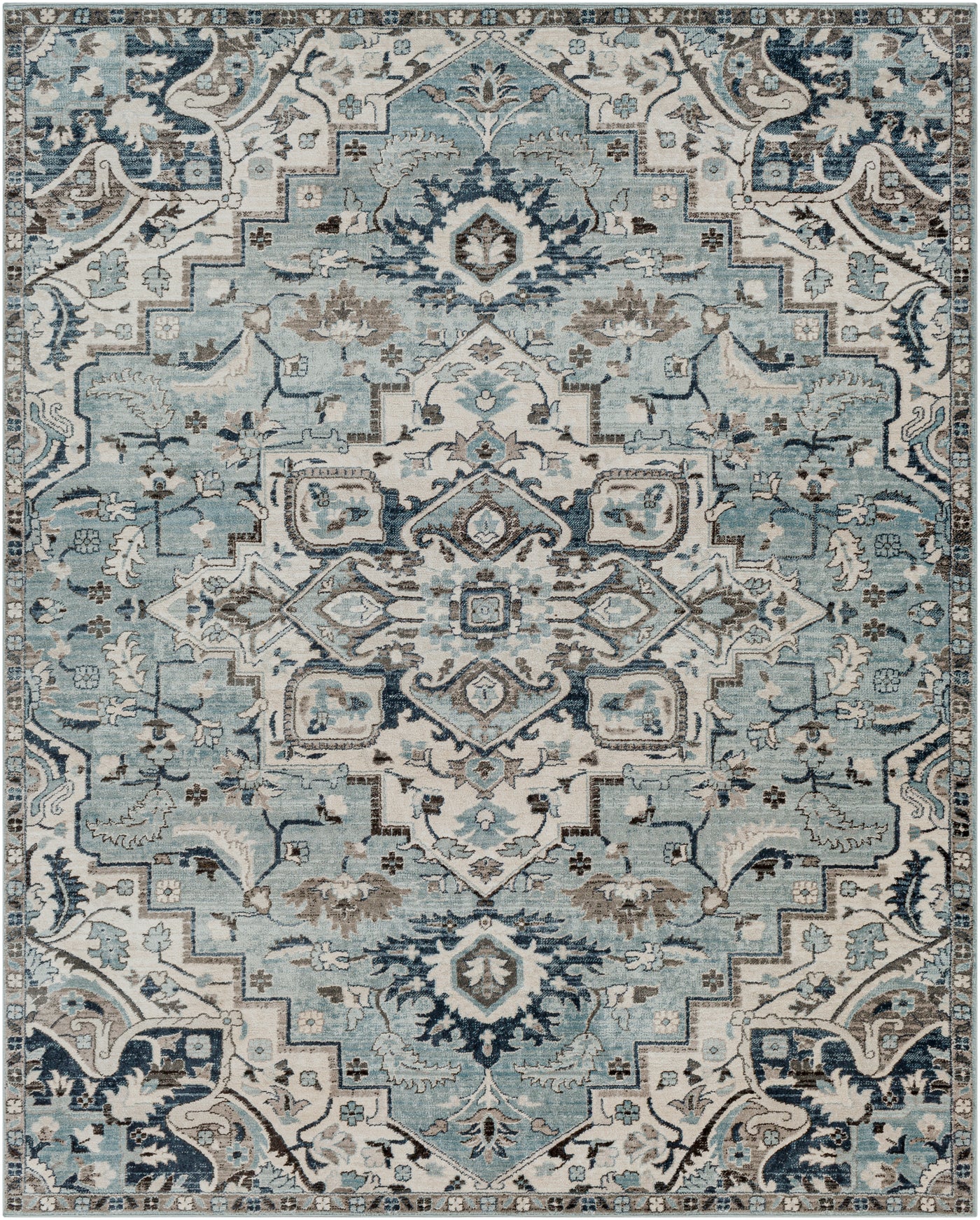 Surya Mesopotamia MEP-2311 Medium Gray