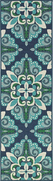 Oriental Weavers Meridian 2206B Blue, Green