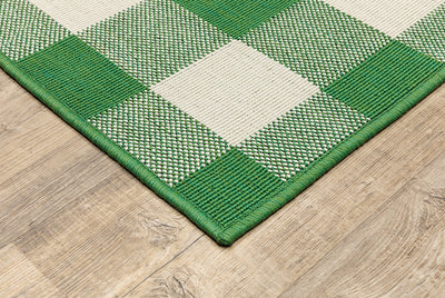 Oriental Weavers Meridian 2598G Green, Ivory