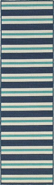 Oriental Weavers Meridian 5701B Blue, Ivory