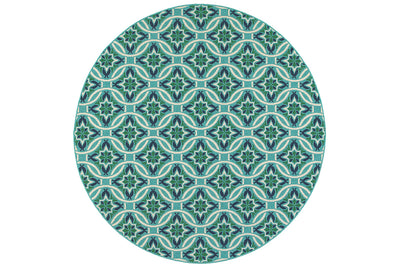 Oriental Weavers Meridian 5868L Blue, Green