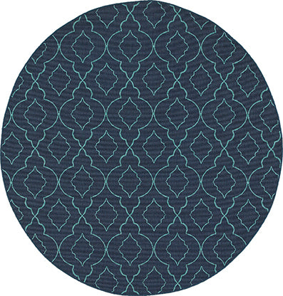 Oriental Weavers Meridian 7541B Navy, Blue