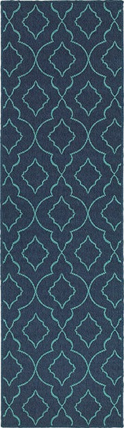 Oriental Weavers Meridian 7541B Navy, Blue